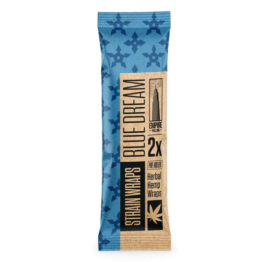 Empire Rolling's King Size Organic Hemp Rolling Papers, eco-friendly and crafted with high-quality, natural materials for a premium smoking experience.Strain Papers: Blue Dream - Empire Rolling Papers
