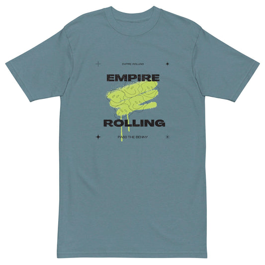 Empire Rolling's King Size Organic Hemp Rolling Papers, eco-friendly and crafted with high-quality, natural materials for a premium smoking experience.Benny Face Melt Tee - Legendary Fusion | Premium Heavyweight Men's T-Shirt - Empire Rolling Papers